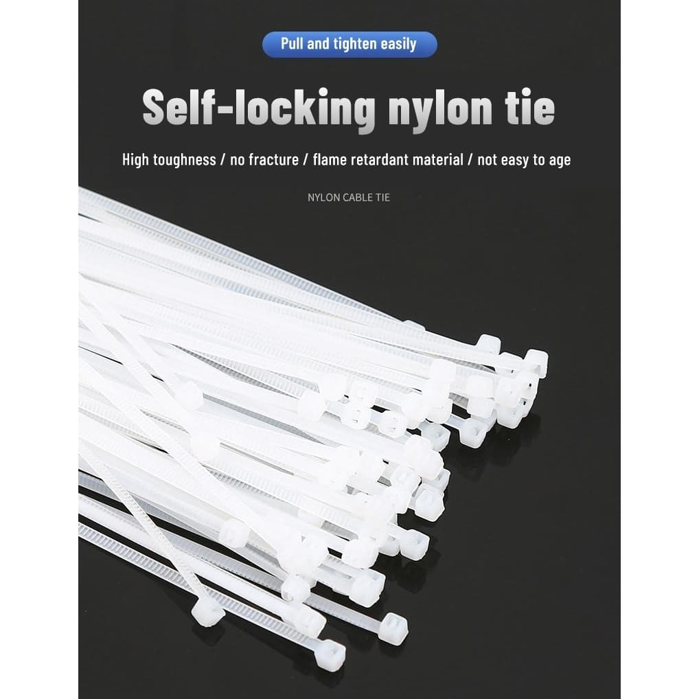 Cable Tie Nylon SUNRISE /Self Locking Zip Lock /PreferredHEAVYDUTY / Actual Pictures Posted รูปที่ 8