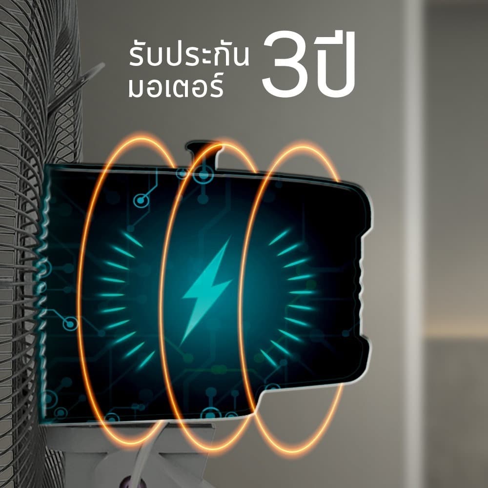 SHARP พัดลมอุตสาหกรรมปรับระดับ PJC-A18 รูปที่ 7