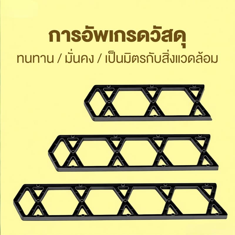 BA ชั้นวางรองเท้า X-Shape ใหม่ เลือก 4/5 ชั้น รองรับ 15 คู่ ประกอบง่าย ประหยัดพื้นทีชั้นวางรองเท้า มีให้ โครงสร้างแข็งแร รูปที่ 4