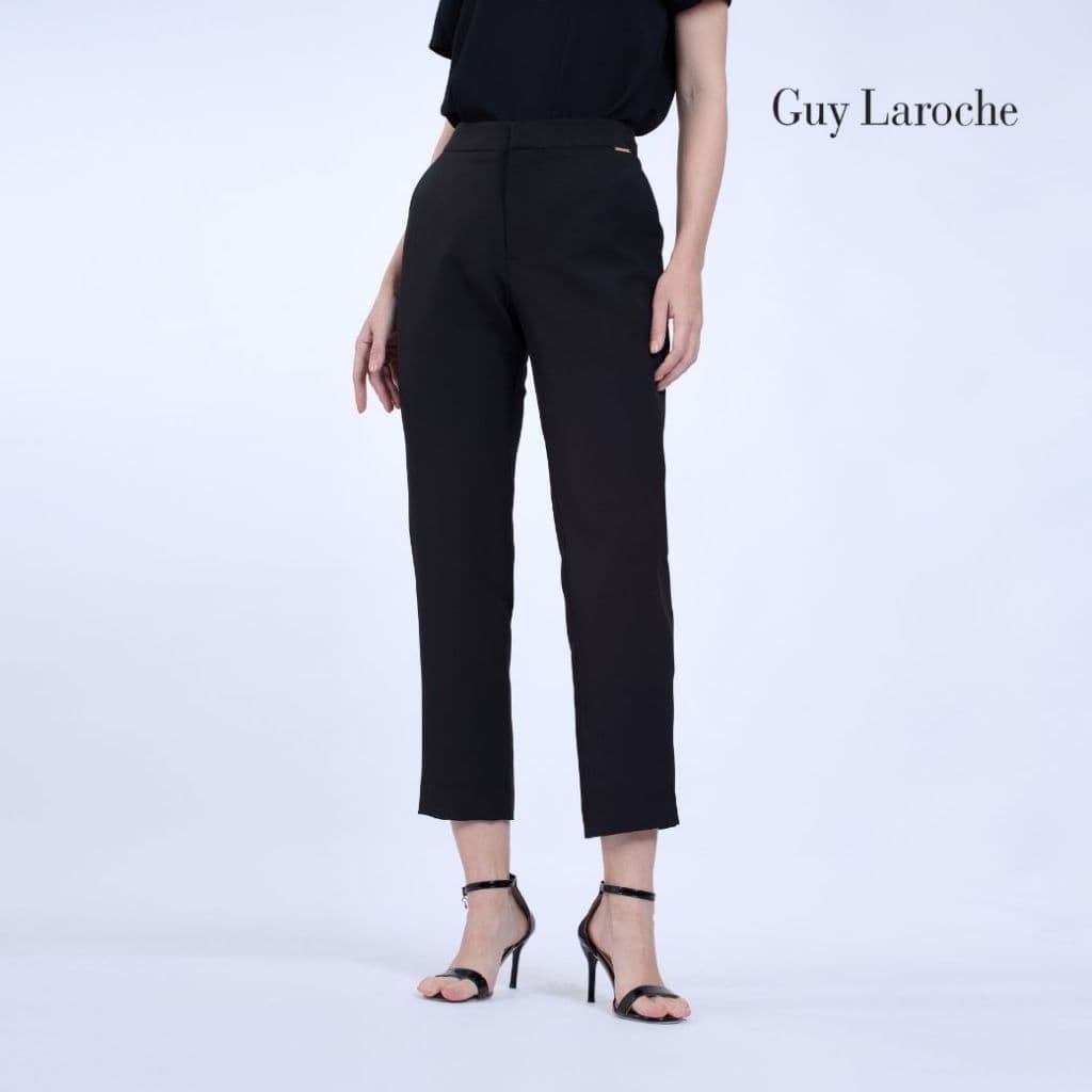Guy Laroche กางเกงทำงานผู้หญิง ขายาว ทรงสลิม คิง สูทติ้ง รูปที่ 2