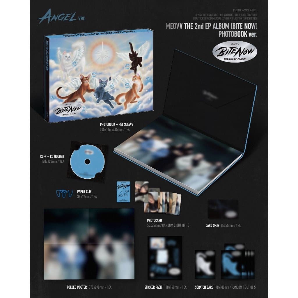 MEOVV ‍⬛ อัลบั้ม THE 2nd EP ALBUM KITTY / PHOTOBOOK / MEOVV ver. รูปที่ 6