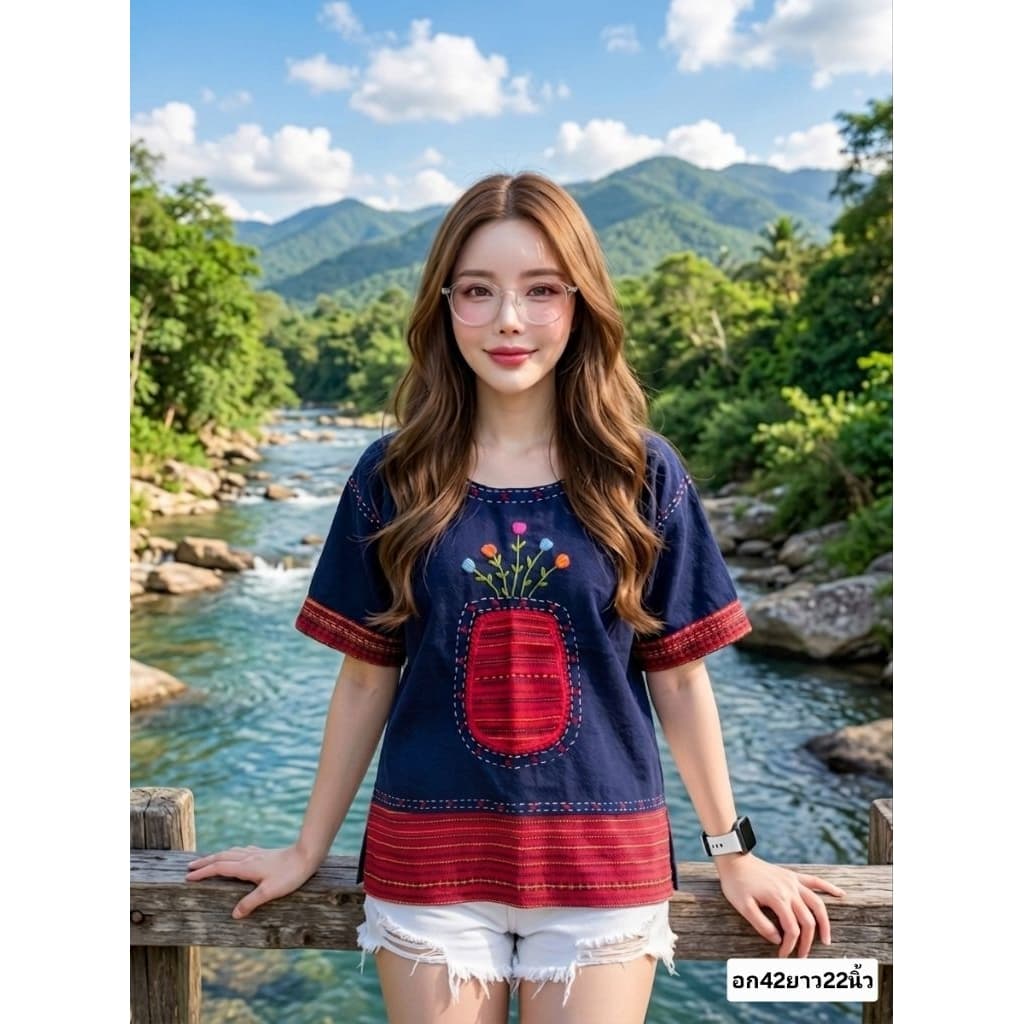 เสื้อปักมือเชียงใหม่ รูปที่ 4