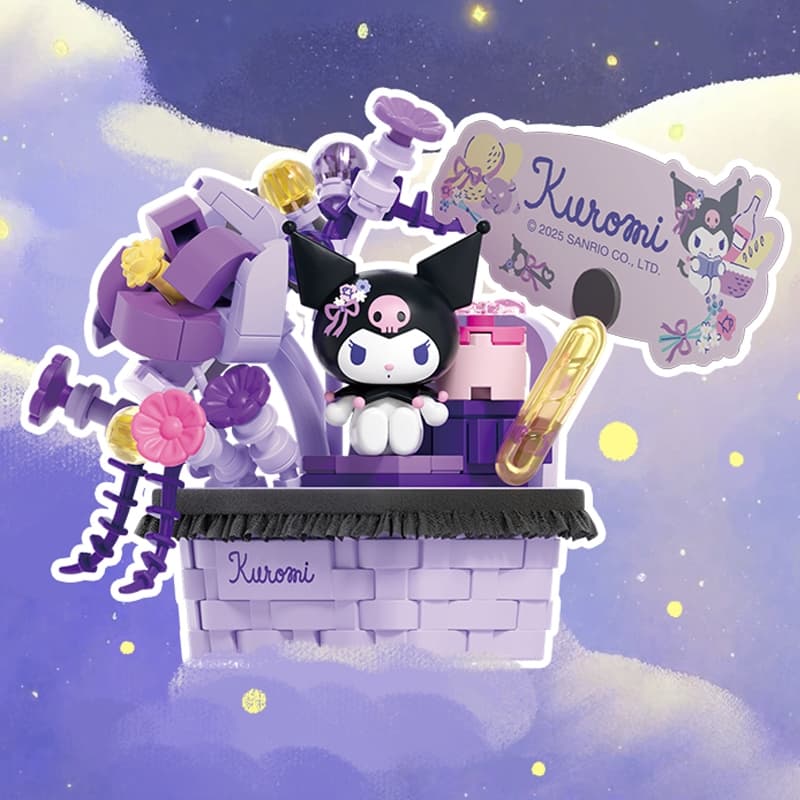M&G Life x Sembo Sanrio Floral Riddles Series Desktop Assembled Ornament Blind Box รูปที่ 4