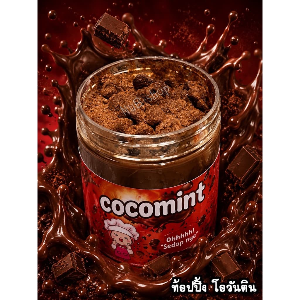 Cocomint โกโก้ครั้นเคลือบช็อคโกแลตเข้มข้นขนาด 270 กรัม รูปที่ 5