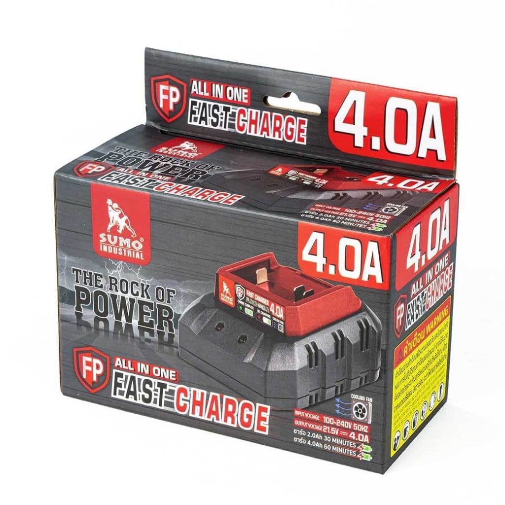 แท่นชาร์จแบตเตอรี่ SUMO 21โวลล์ 2.0,4.0 แอมป์ One FAST CHARGE ชาร์จเต็มไว ปลอดภัยทุกการใช้งาน สำหรับแบตเตอรี่ขั้ว MT รูปที่ 9