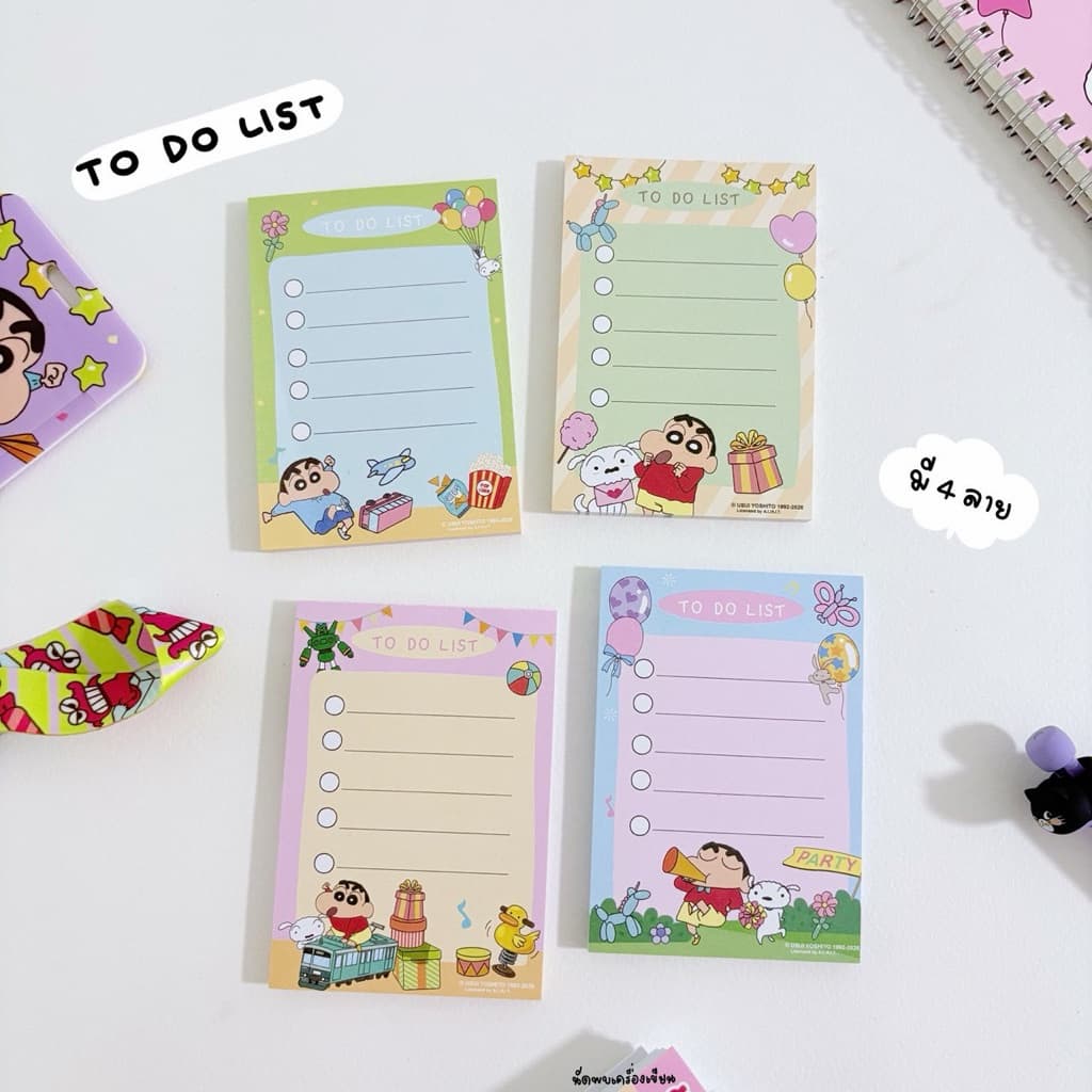 Crayon Shinchan memo Note ชินจัง กระดาษโน้ต รูปที่ 4