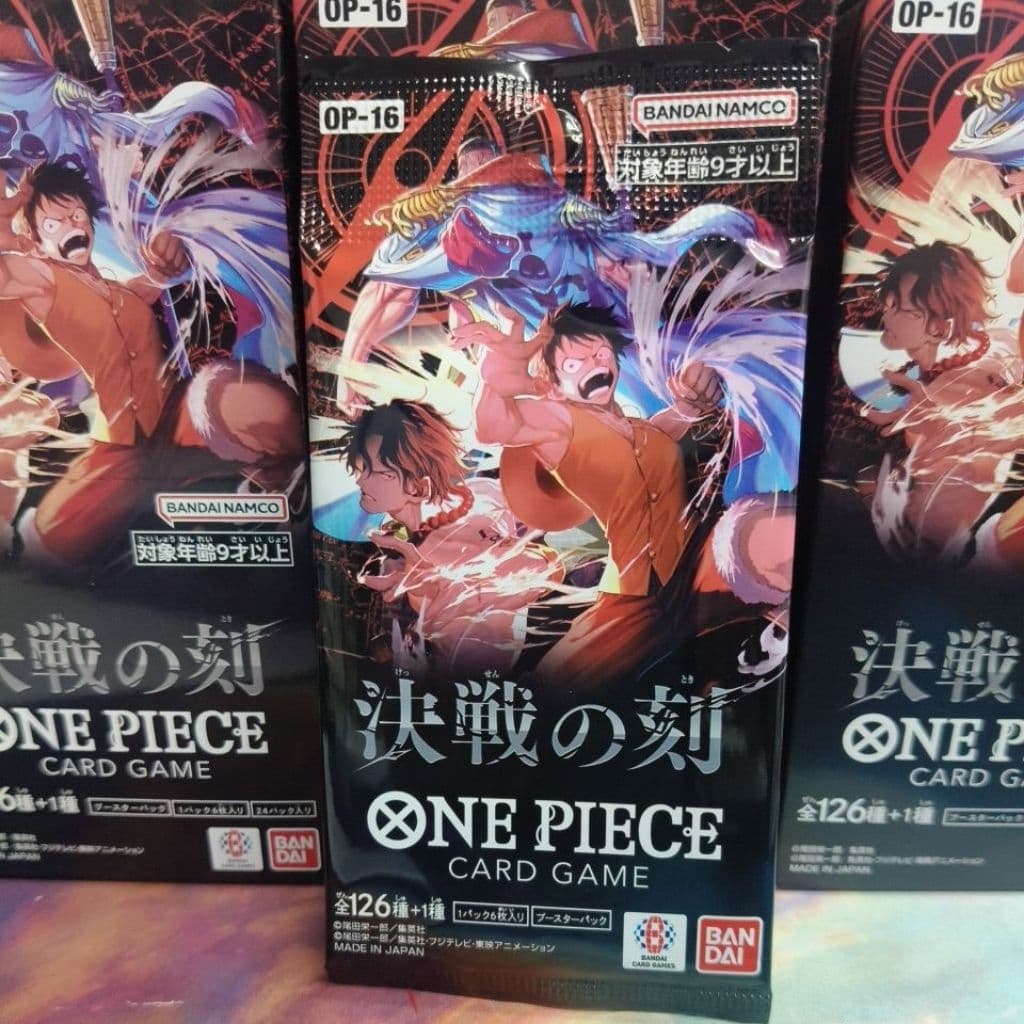 ​ One Piece Card Game OP-16/09/10/11/14/15/16 ขายแยกซอง รูปที่ 1