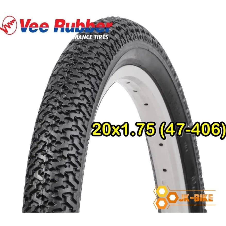 ยางนอกจักรยาน Vee Rubber 20x1.75 VRB026 เกรดพรีเมี่ยม รูปที่ 1