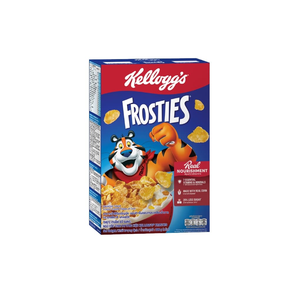 Kellogg's Frosties เคลล็อกส์ ฟรอสตีส์ อาหารเช้า ซีเรียลธัญพืช 300 g. รูปที่ 3