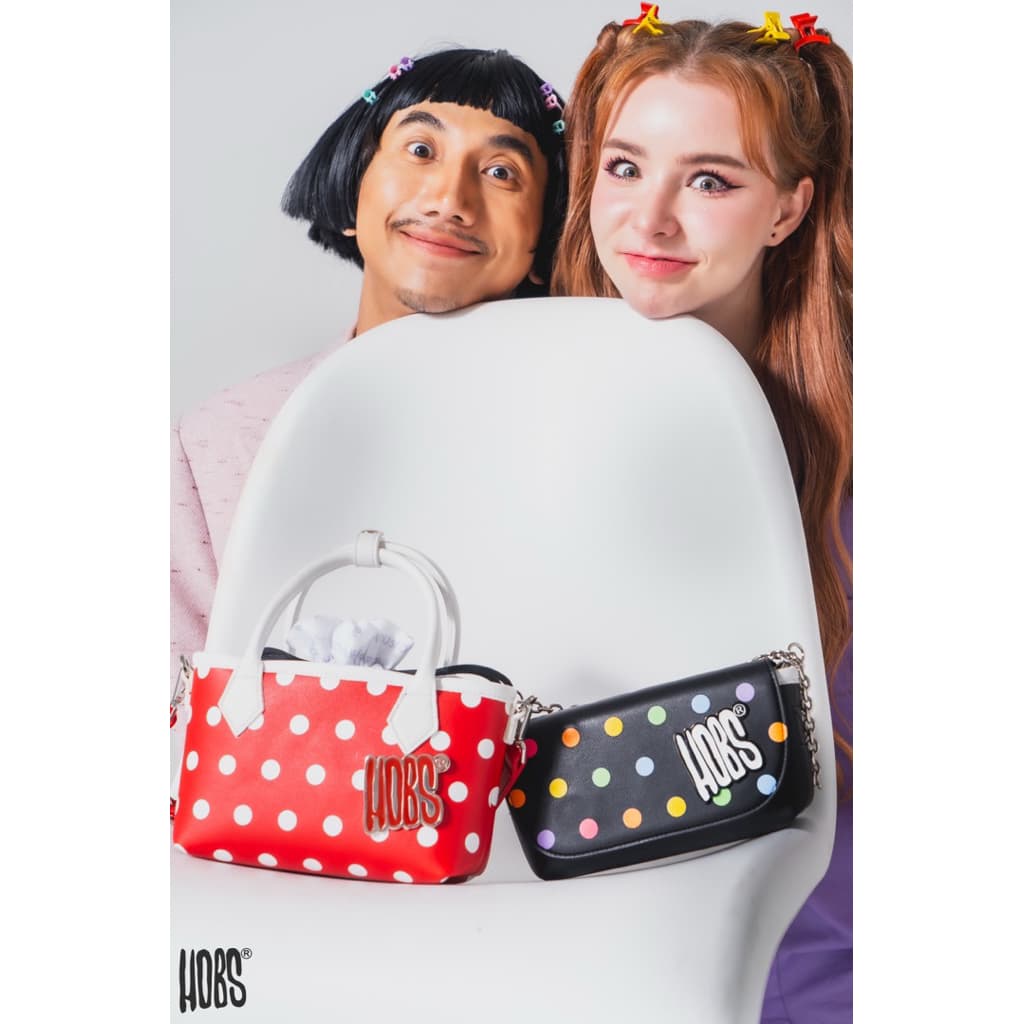 Hobs® กระเป๋าสะพายข้าง | Pride'n Proud 2026 | Honey Tiny | Babe | Micro bag keychain รูปที่ 5