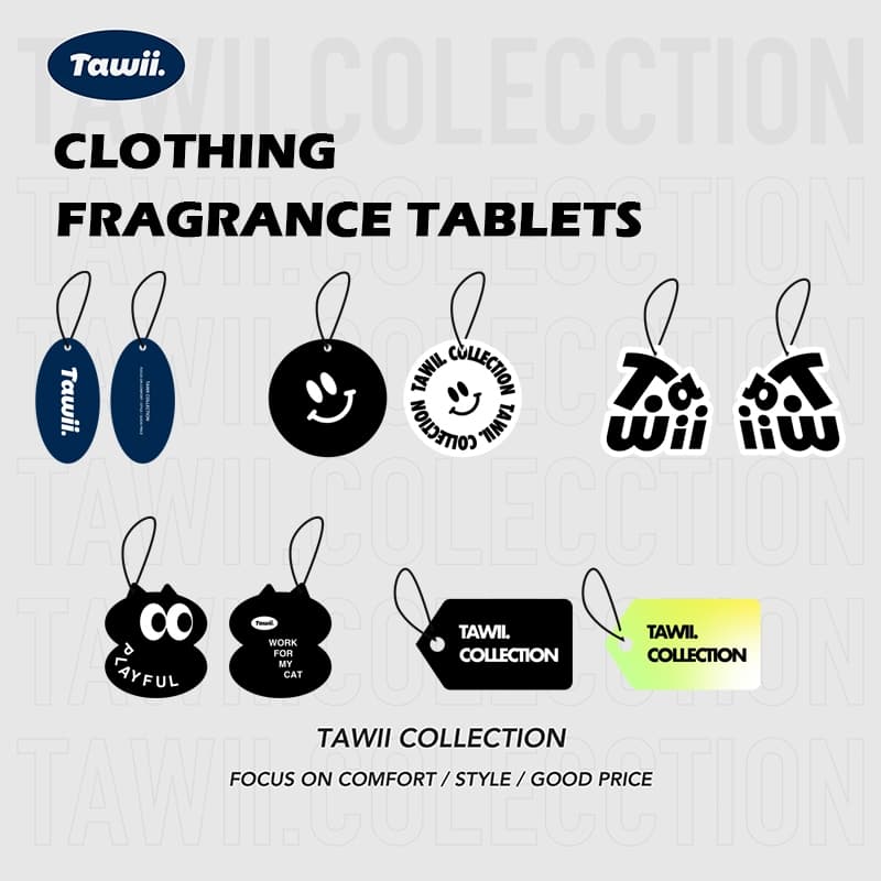 Tawii. ถุงหอม แขวนเสื้อผ้า น้ําหอมรถยนต์ Clothes scented paper ภาพนี้คือโลโก้ของเรา รูปที่ 1