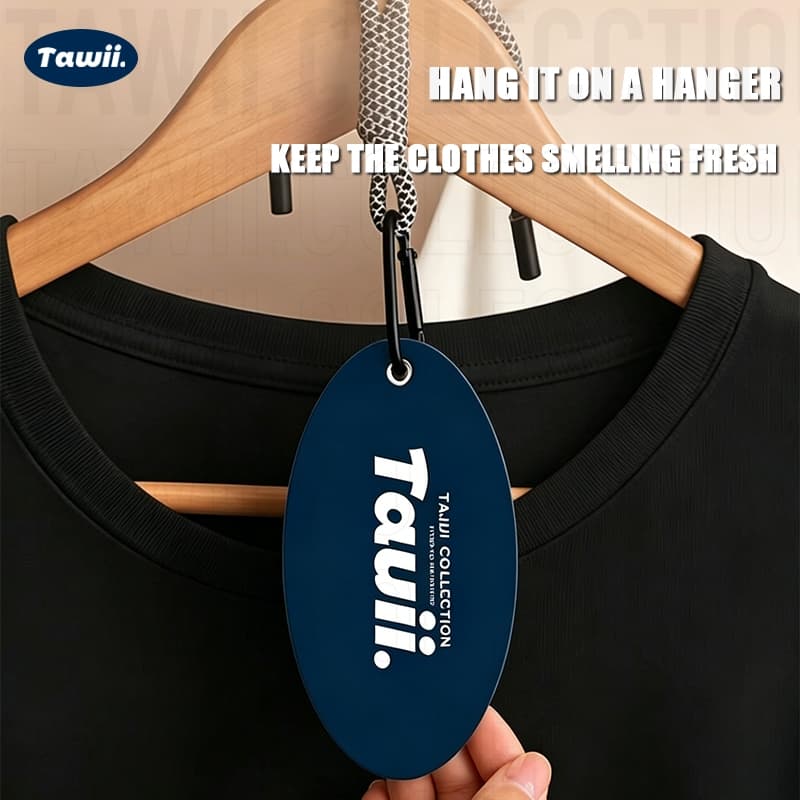 Tawii. ถุงหอม แขวนเสื้อผ้า น้ําหอมรถยนต์ Clothes scented paper ภาพนี้คือโลโก้ของเรา รูปที่ 2