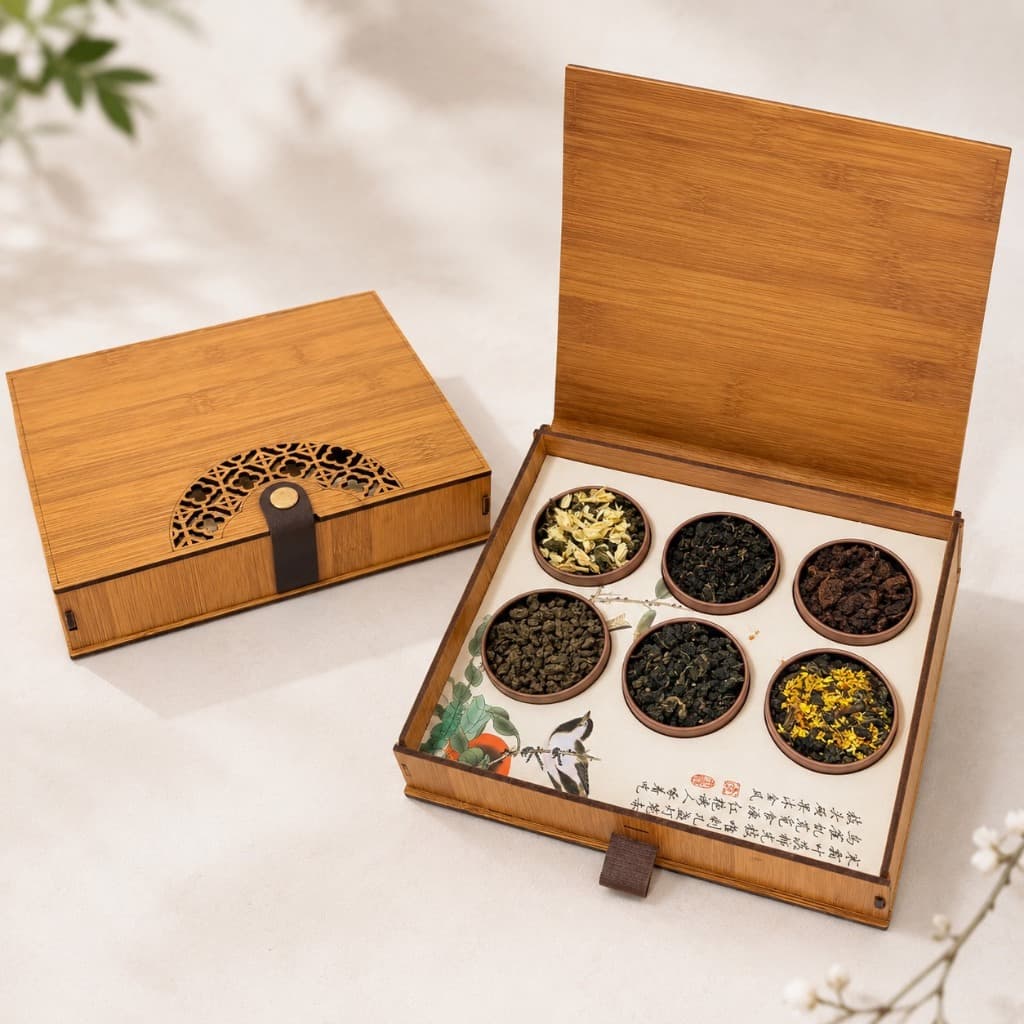 เซ็ตของขวัญ เซ็ตชา 3 / 6 ชนิด จากแบรนด์ guru tea ชามะลิ ชายอดน้ำค้างน้ำผึ้ง ชาหอมหมื่นลี้ ตัวขายดี รูปที่ 7