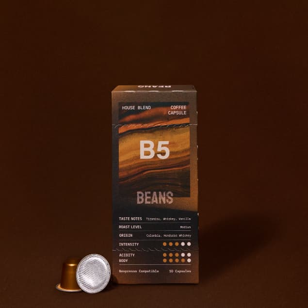BEANS Coffee Roaster | The Aged Secret Coffee Capsule กาแฟแคปซูลระบบ Nespresso รูปที่ 2