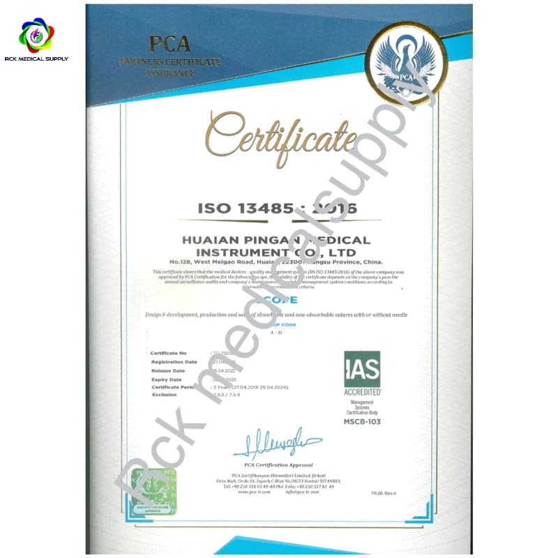 Suture ไหมเย็บแผล PACRYL Polyglactin 910 Vicryl 12pcs/box ติดเข็ม ละลาย รูปที่ 9