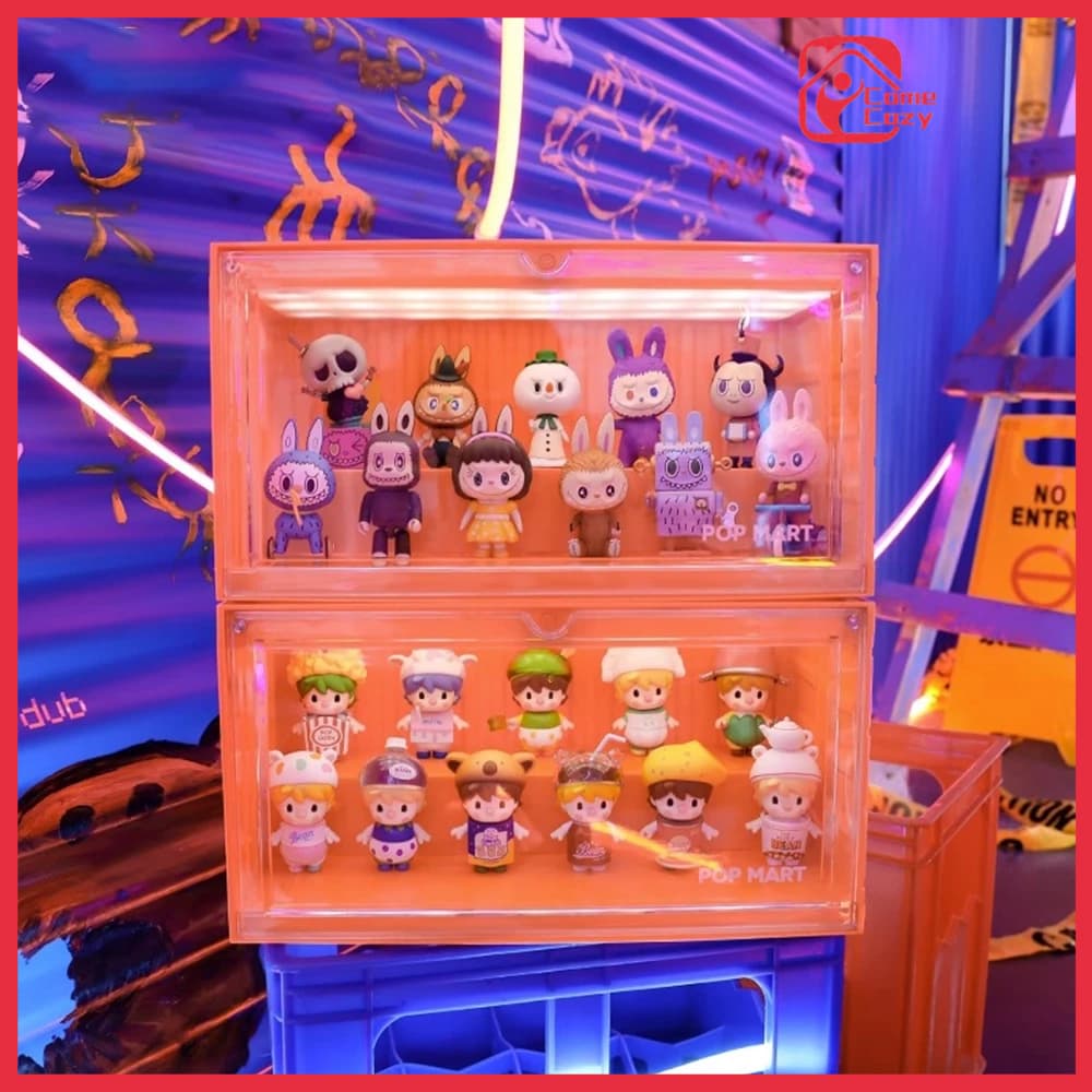 กล่องใส่โมเดล ตู้โชว์โมเดล กล่องใส่ art toy กล่องเก็บโมเดล พร้อมไฟLED โชว์ของเล่น สินค้า ในไทย รูปที่ 7