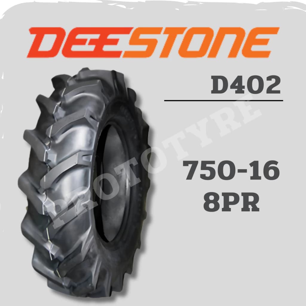 ยางรถไถ 7.50-16 8PR ยี่ห้อ DEESTONE รุ่น D402 รูปที่ 1