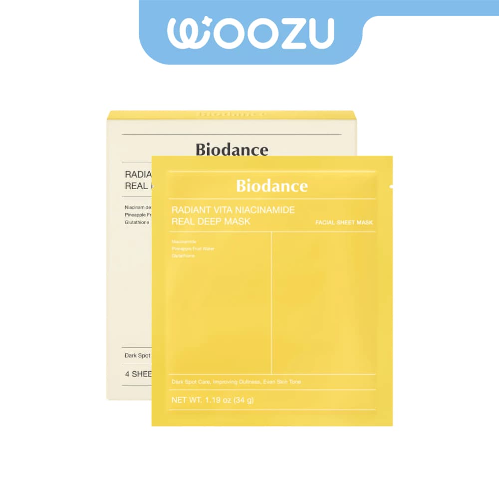 BIODANCE Radiant Vita Niacinamide Real Deep Mask รูปที่ 1