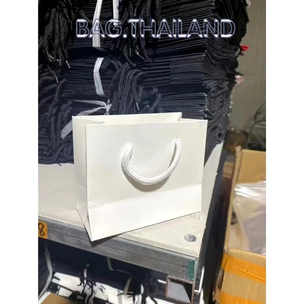 ⭐bag⭐ ถุงกระดาษหูหิ้ว ขนาดเล็ก ถุงใส่เครื่องประดับ ถุงขนาด10*12*6ซม รูปที่ 8