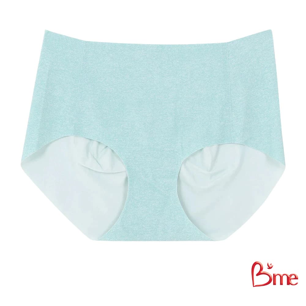 B'me กางเกงในเอวกลางไร้ขอบไร้ตะเข็บ รุ่น ME7A92 สีน้ำเงิน สีเขียว สีส้ม สีชมพู สีม่วง รูปที่ 8