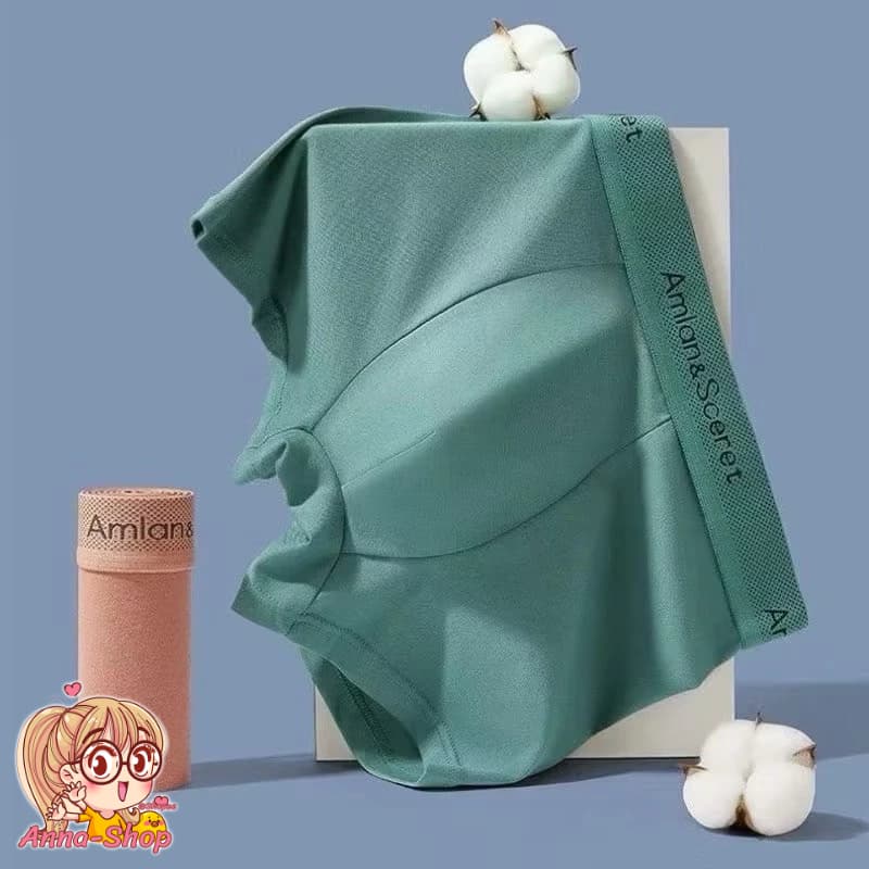 Anna shop กางเกงในผู้ชายขาสั้น Size L-4X กางเกงในบ็อกเซอร์ Boxer เนื้อผ้านิ่ม ระบายอากาศได้ดี A3207 รูปที่ 6