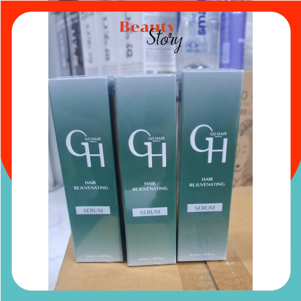 สูตรใหม่ Go Hair Rejuvenating 50ml ลดผมร่วง เร่งผมยาว โกแฮร์ นีโอ เซรั่ม บำรุงผม รูปที่ 5