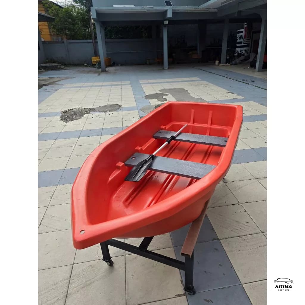 *ถูกที่สุด* เรือพลาสติก Handy Boat 224 สำหรับ 1-2 คน แถมฟรี ไม้พาย1อัน! เรือตกปลา เรือน้ำท่วม รูปที่ 4