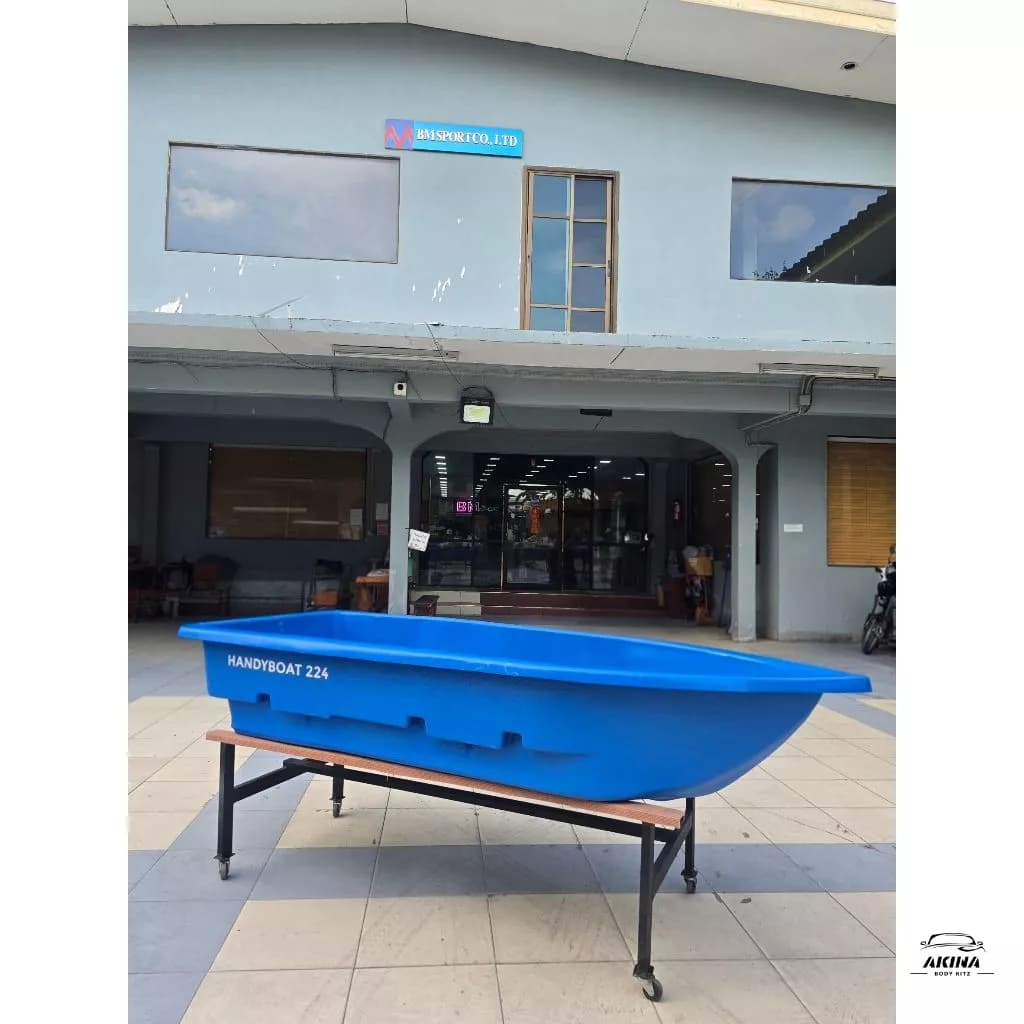 *ถูกที่สุด* เรือพลาสติก Handy Boat 224 สำหรับ 1-2 คน แถมฟรี ไม้พาย1อัน! เรือตกปลา เรือน้ำท่วม รูปที่ 7