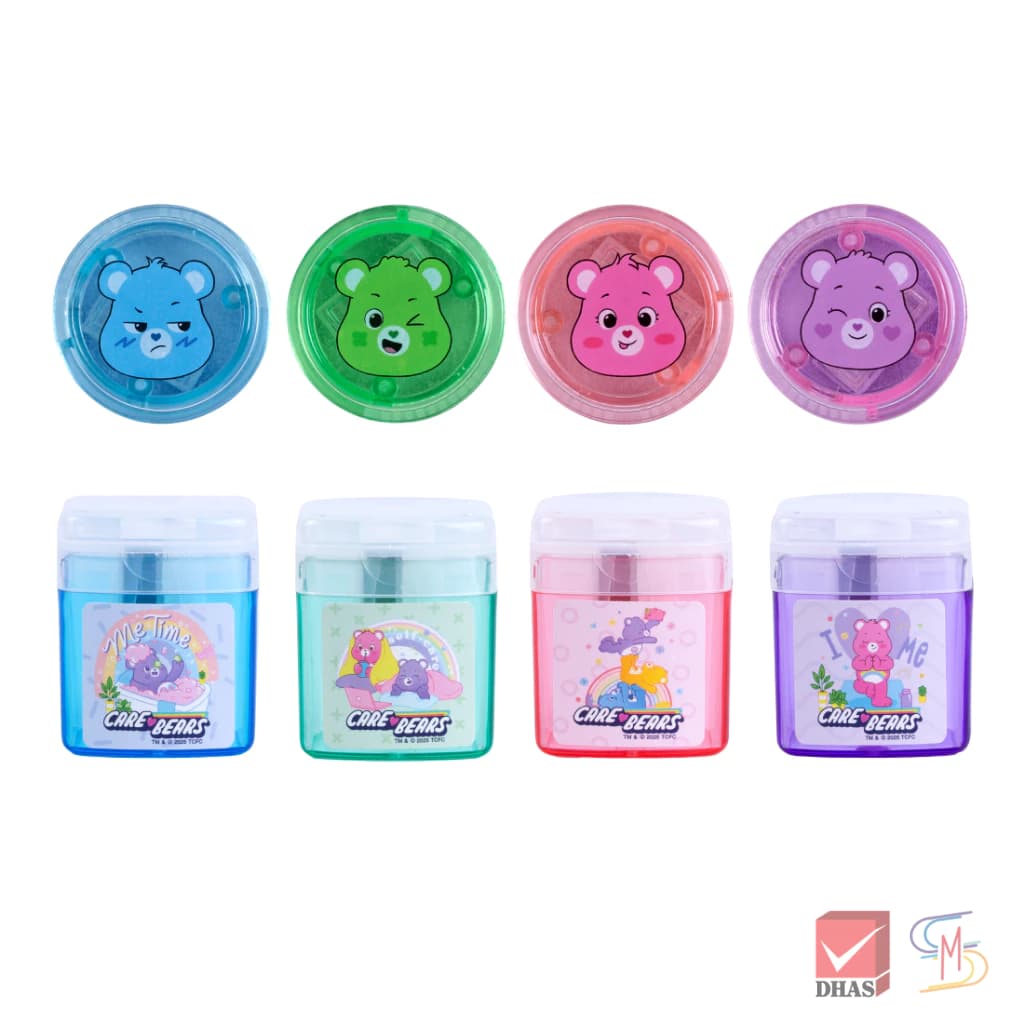 Master Art กบเหลา กบเหลาดินสอ แคร์แบร์ คละสี จำนวน 1 ชิ้น รูปที่ 1