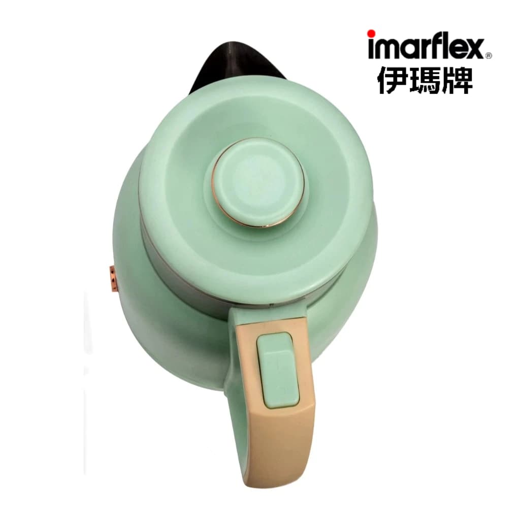 Imarflex_Z_ กาต้มน้ำไฟฟ้า สแตนเลส 2 ชั้น สีเขียว 1.5 ลิตร IF-289G รูปที่ 3