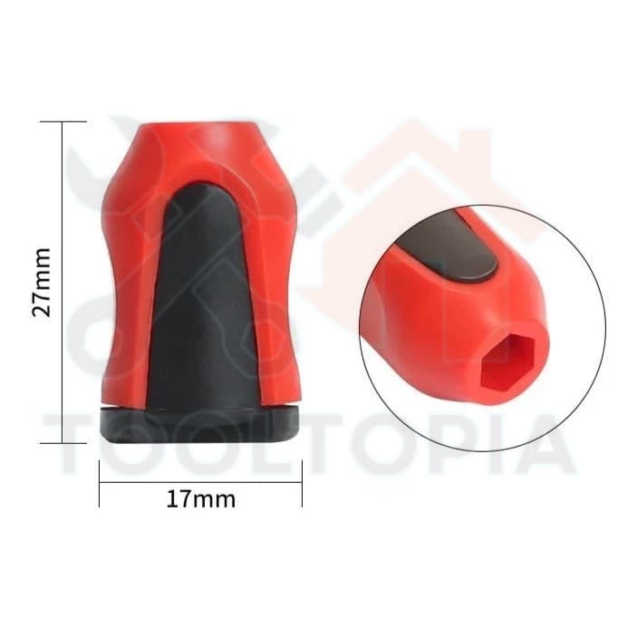 COD ปอกสวมหัวไขควงแม่เหล็ก Magnetic Screwdriver Solder แปลงไขควงให้เป็นแม่เหล็ก และปลดความเป็นแม่เหล็กไขควง ออกแวทได้ รูปที่ 4