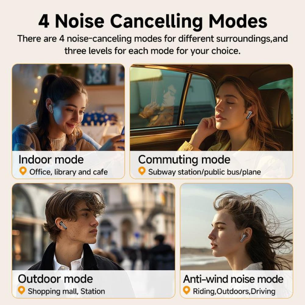 QCY MeloBuds Pro True Wireless หูฟังไร้สาย In-Ear ตัดเสียงรบกวน ANC รายละเอียดเสียงระดับHi-Res Audio รูปที่ 5