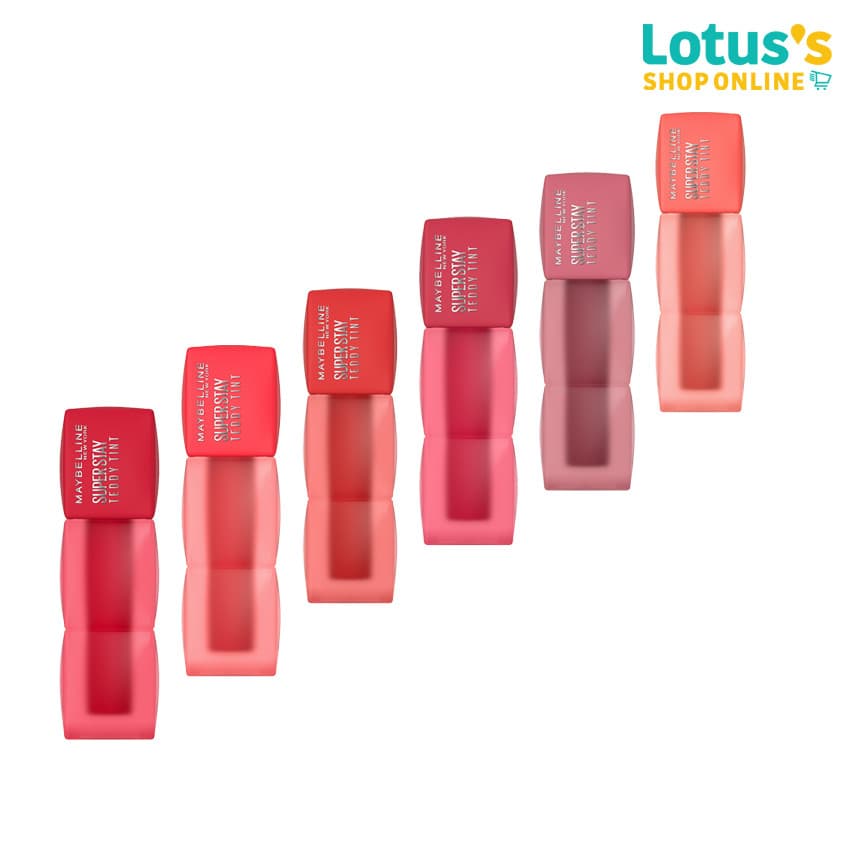 เมย์เบลลีน นิวยอร์ก ลิปทินท์ ซุปเปอร์ เท็ดดี้ ทินท์ MAYBELLINE NEWYORK LIPS TINT SUPERSTAY TEDDY TINT รูปที่ 1