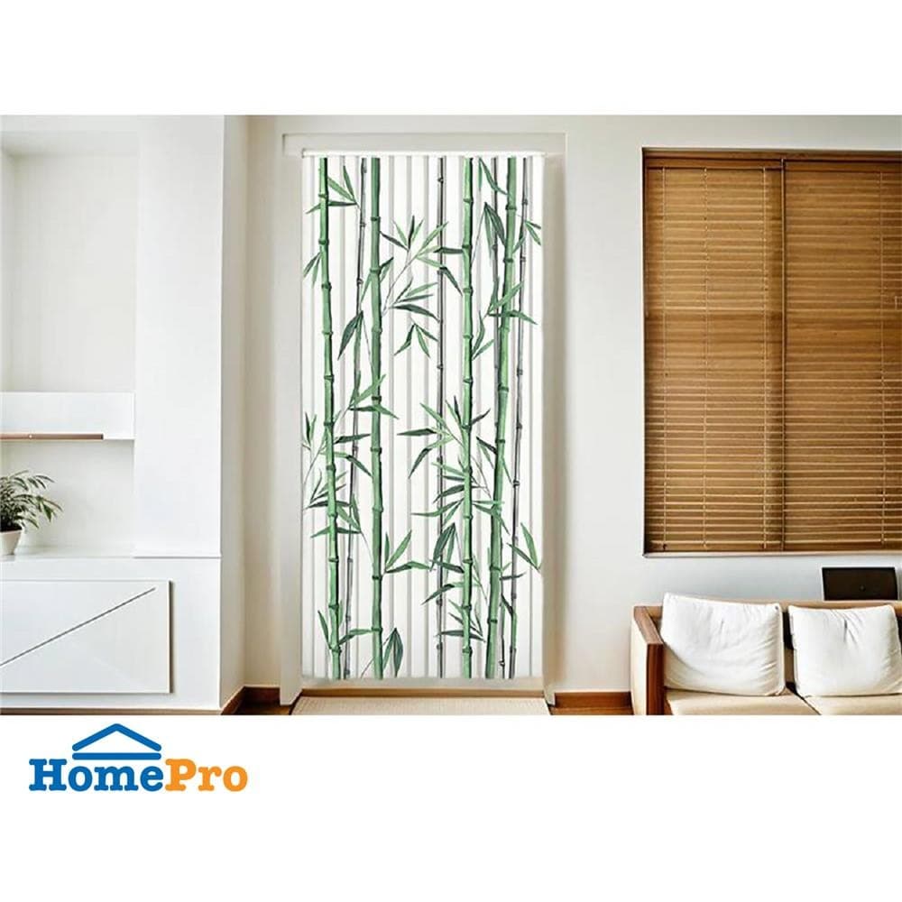 HOME LIVING STYLE มู่ลี่ PVC GREENERA 80X200 ซม. สีขาว/เขียว จัดส่งโดย HomePro รูปที่ 3