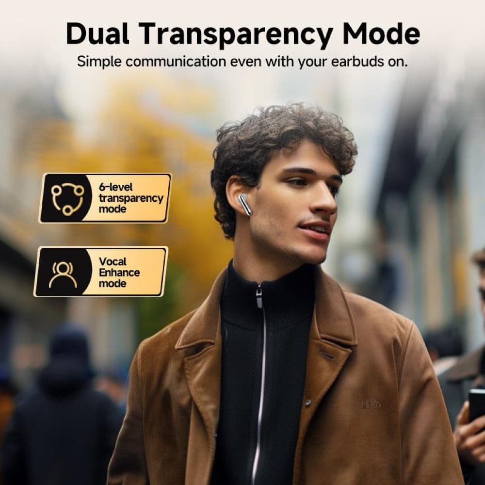 QCY MeloBuds Pro True Wireless หูฟังไร้สาย In-Ear ตัดเสียงรบกวน ANC รายละเอียดเสียงระดับHi-Res Audio รูปที่ 4