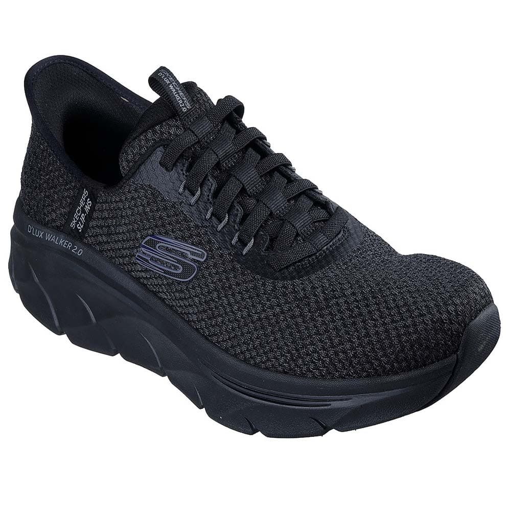 Skechers สเก็ตเชอร์ส รองเท้าลำลองผู้ชาย Men Slip-Ins Sport D'Lux Walker 2.0 Taurrel Casual Shoes - 232465-BBK รูปที่ 4