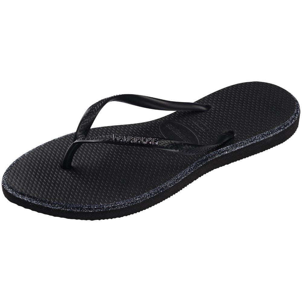 HAVAIANAS รองเท้าแตะ Slim Point Glitter Flip Flops BLACK 415015710693F_F5BKXX รูปที่ 5
