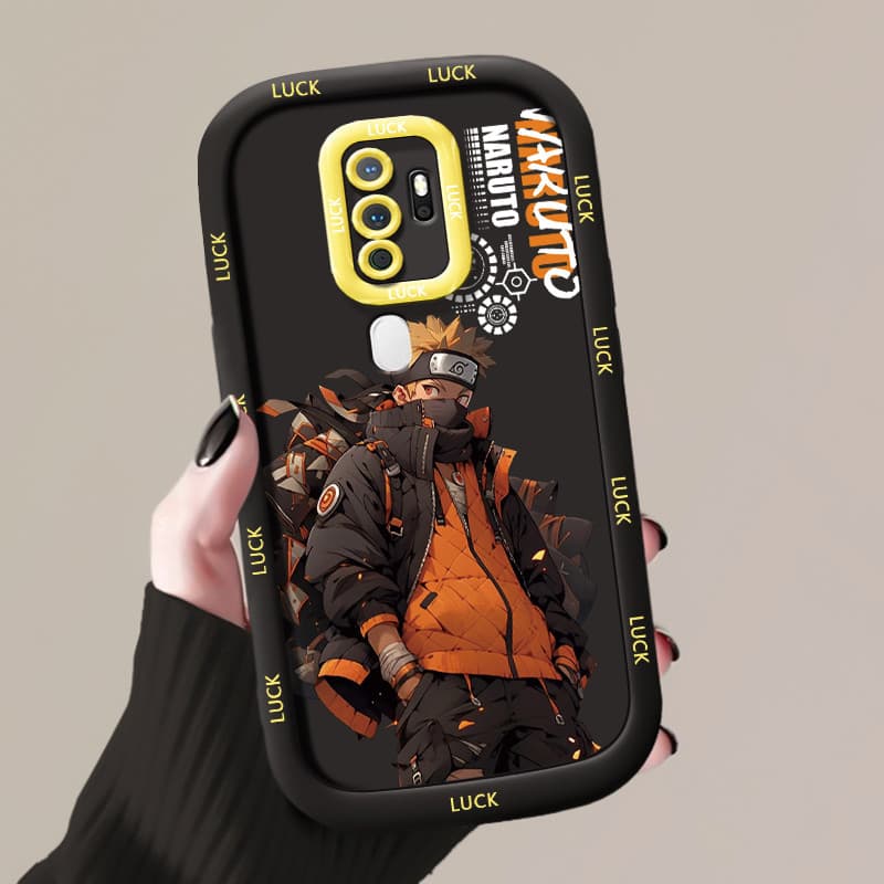 เคสสำหรับ OPPO A5 2020 A9 2020 เคสโทรศัพท์ตัวละครอนิเมะกันกระแทกป้องกันการตก รูปที่ 2