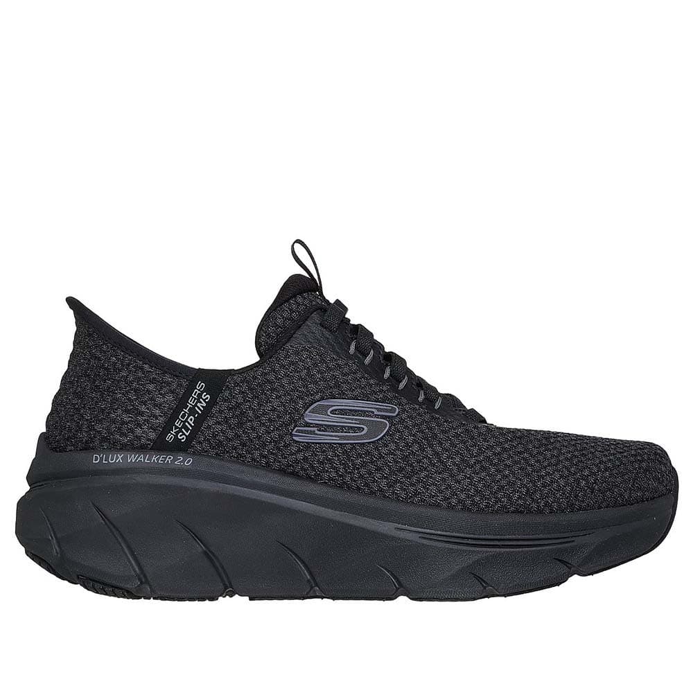 Skechers สเก็ตเชอร์ส รองเท้าลำลองผู้ชาย Men Slip-Ins Sport D'Lux Walker 2.0 Taurrel Casual Shoes - 232465-BBK รูปที่ 8