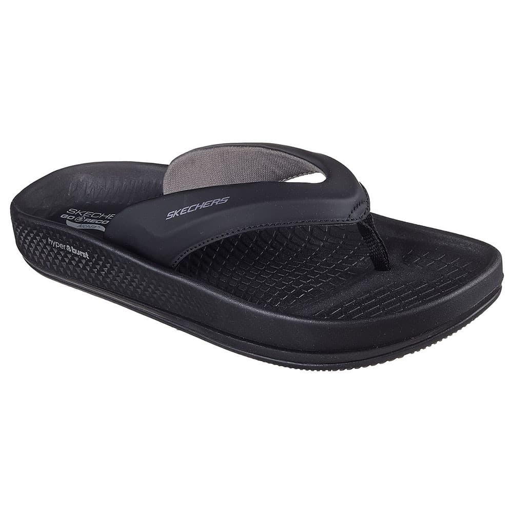 Skechers สเก็ตเชอร์ส รองเท้าแตะผู้หญิง Women Arch Fit On-The-GO Arch Fit Hyper Slide Summer Glow Sandals - 140499-BKGY รูปที่ 4