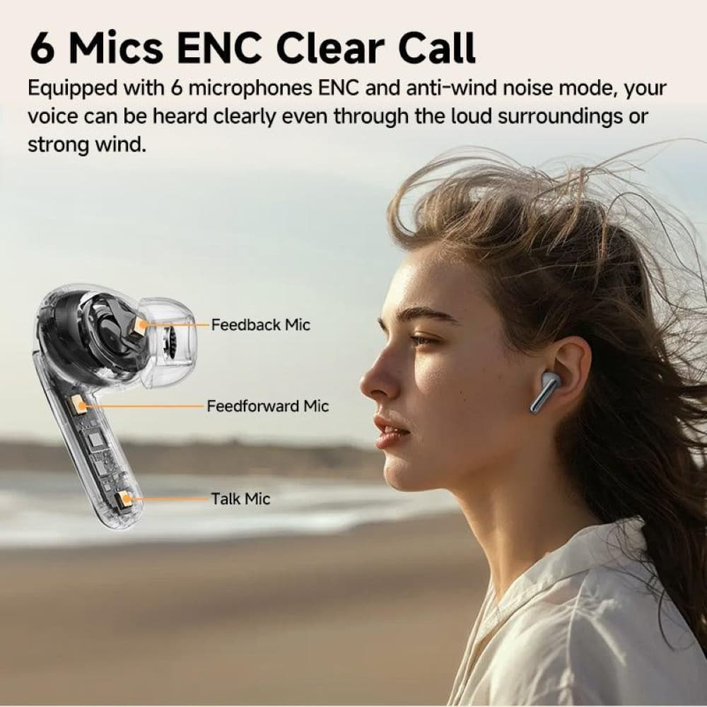 QCY MeloBuds Pro True Wireless หูฟังไร้สาย In-Ear ตัดเสียงรบกวน ANC รายละเอียดเสียงระดับHi-Res Audio รูปที่ 6