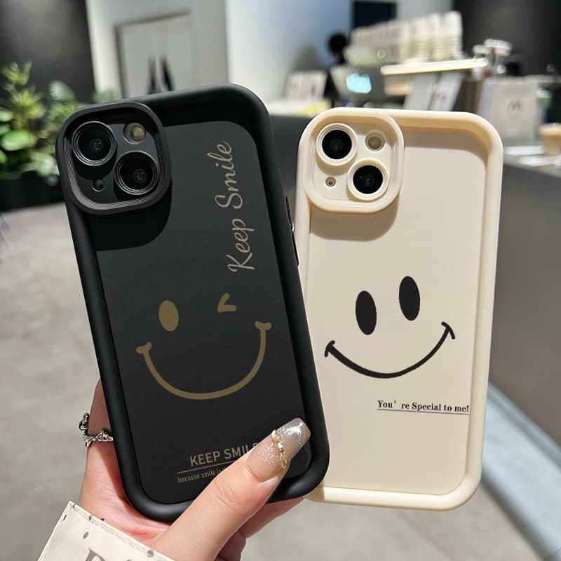 เคสสำหรับ OPPO A58 A78 A58 5G A78 5G A58x 5G A1x A2x A98 5G F23 5G A1 5G เคสโทรศัพท์หน้ายิ้ม รูปที่ 5
