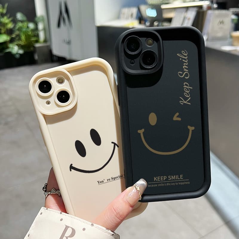 เคสสำหรับ OPPO A58 A78 A58 5G A78 5G A58x 5G A1x A2x A98 5G F23 5G A1 5G เคสโทรศัพท์หน้ายิ้ม รูปที่ 6