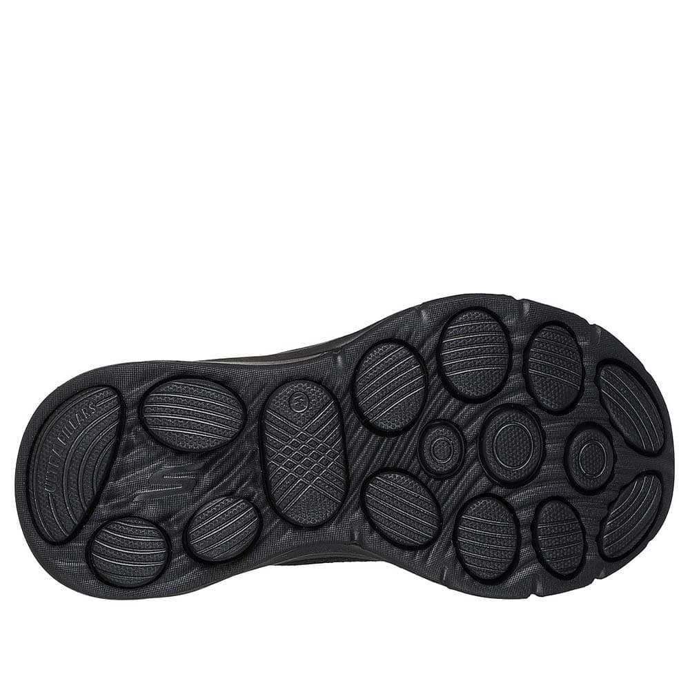 Skechers สเก็ตเชอร์ส รองเท้าผู้หญิง Women Wide Fit GOwalk 8 GOwalk Shoes - 125926W-BBK - Air-Cooled Goga Mat รูปที่ 6