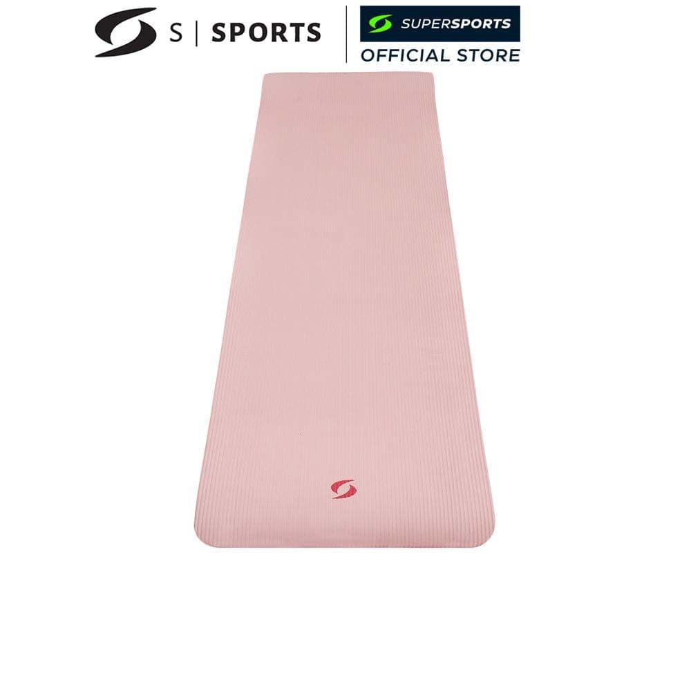 S SPORTS NBR 12MM เสื่อโยคะ สีชมพู รูปที่ 2