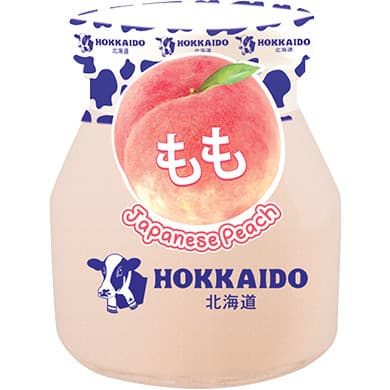 Hokkaido Yogurt Peach 100 Ml ฮอกไกโด โยเกิร์ตรสพีช รูปที่ 1