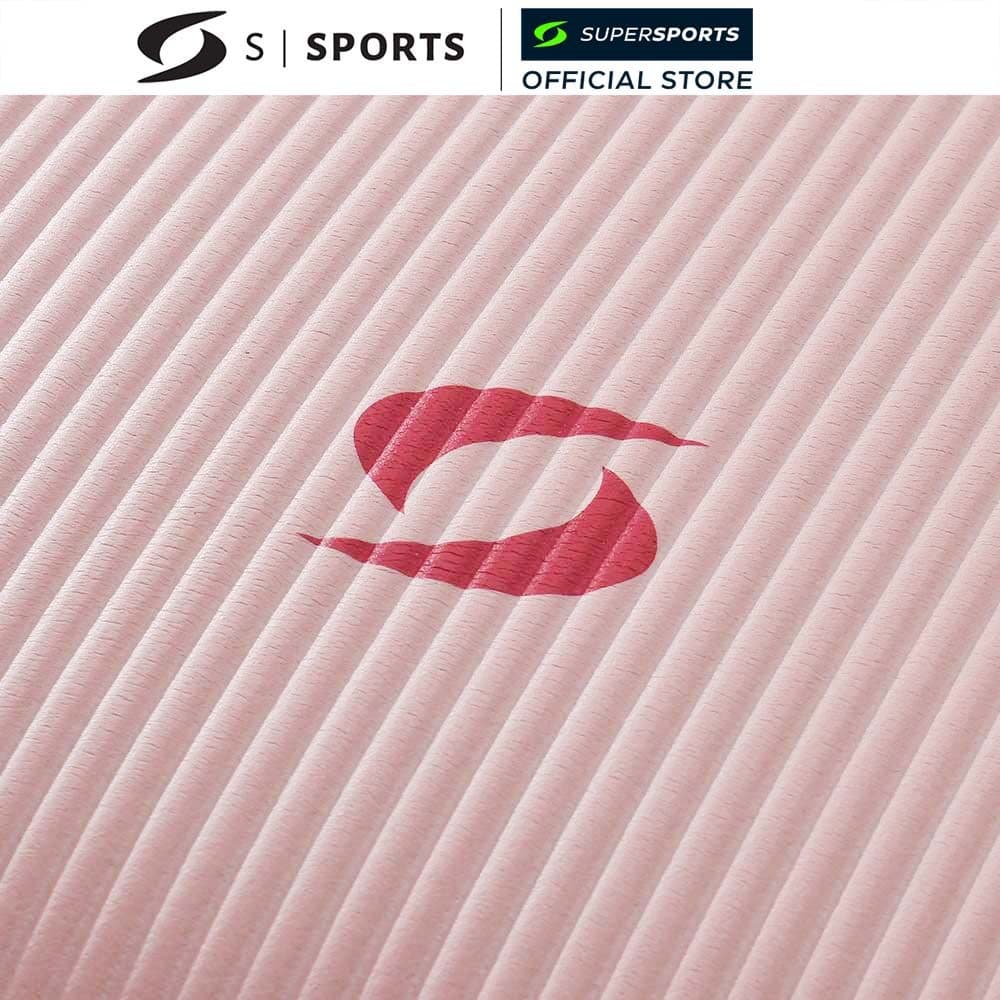 S SPORTS NBR 12MM เสื่อโยคะ สีชมพู รูปที่ 4