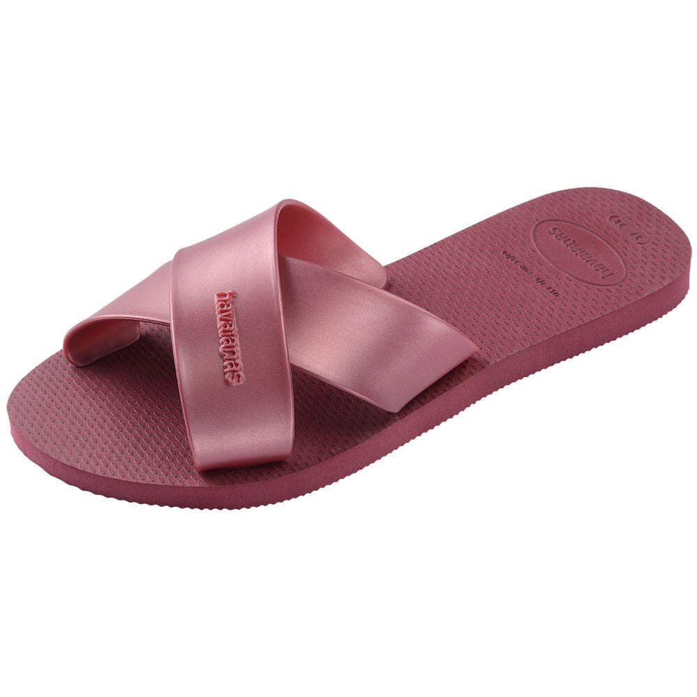 HAVAIANAS รองเท้าแตะ Aqua Metallic Sandals AMARANTH PINK 414886693393F_F5PIXX รูปที่ 2