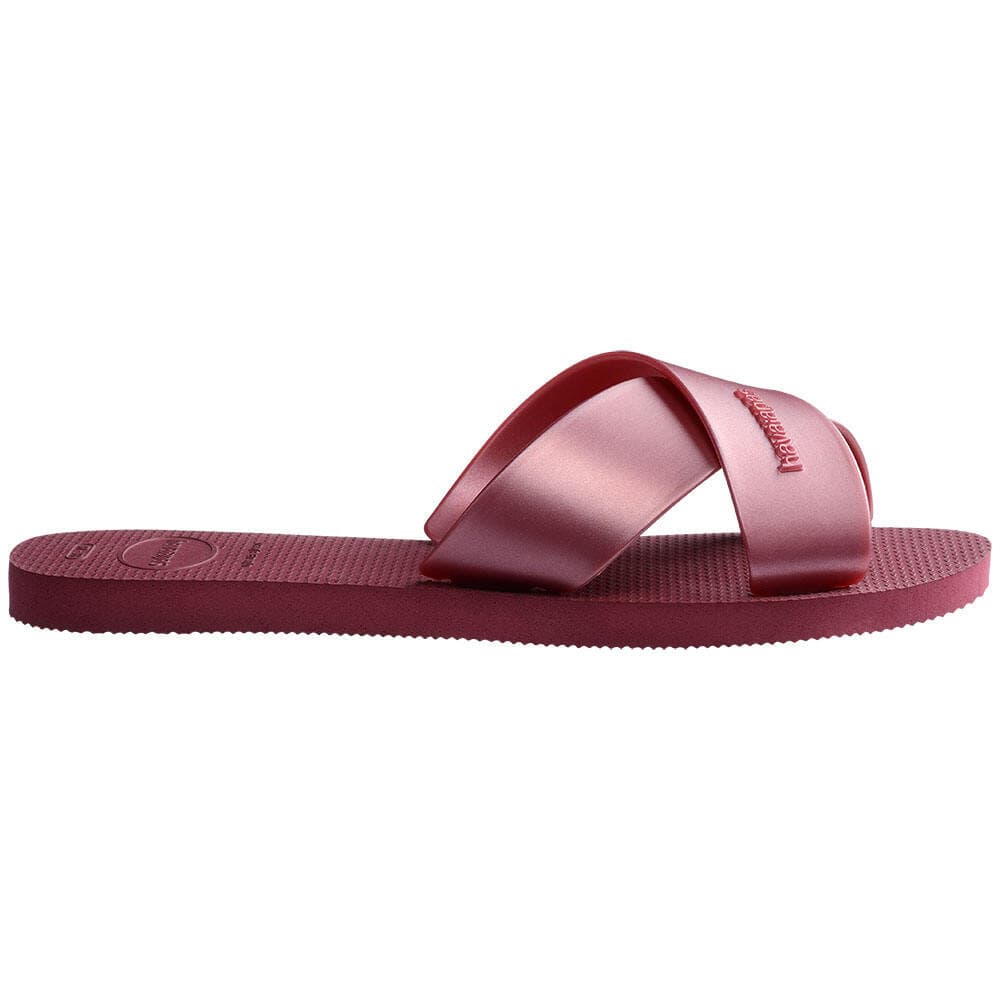 HAVAIANAS รองเท้าแตะ Aqua Metallic Sandals AMARANTH PINK 414886693393F_F5PIXX รูปที่ 3