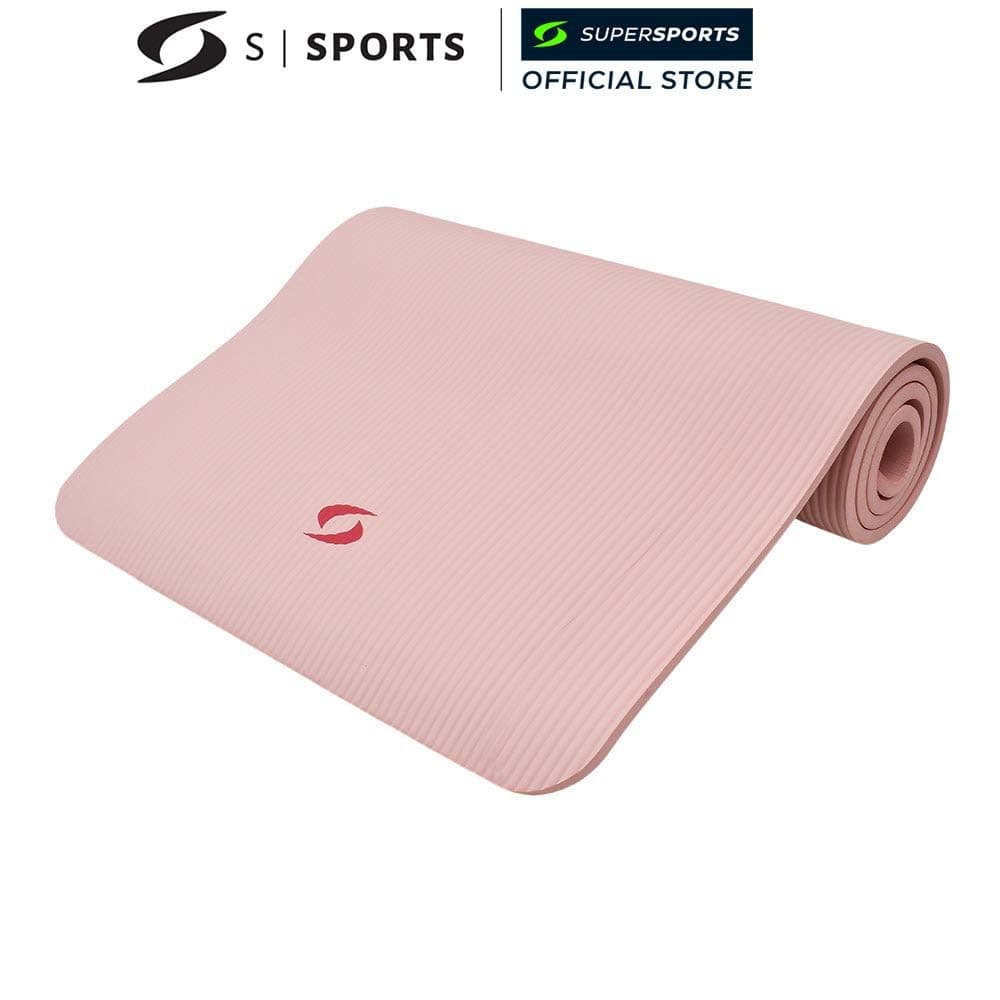 S SPORTS NBR 12MM เสื่อโยคะ สีชมพู รูปที่ 1